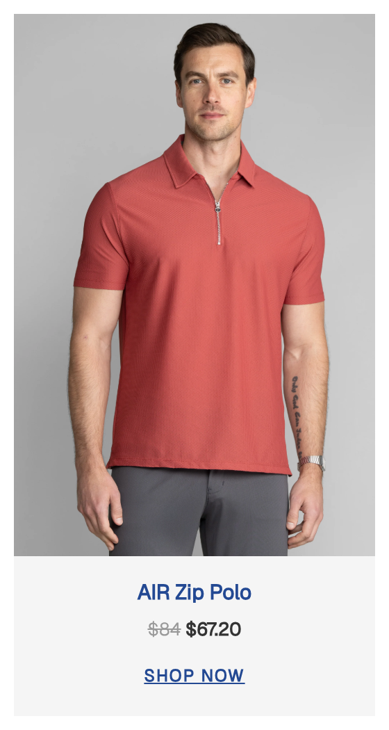 AIR Zip Polo