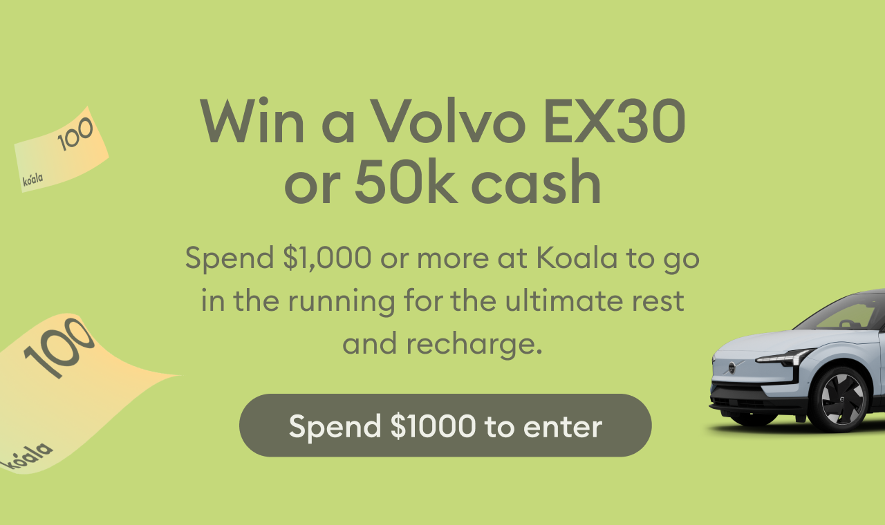 Win a Volvo EX30 or 50k cash. Spend $1000 to enter