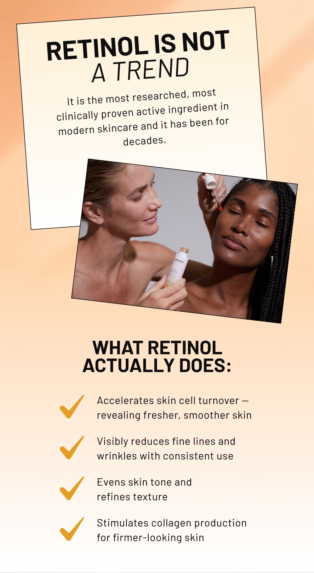 Retinol is not a trend