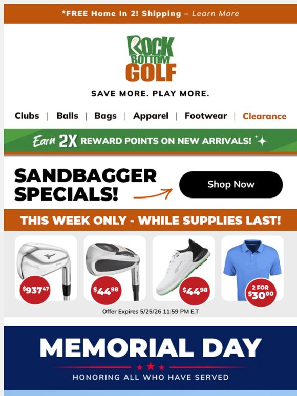 SAVE $100 Off Putters & Wedges w/ 15% OFF SITE WIDE 🔴 Use Code: 𝗨𝗦𝗔