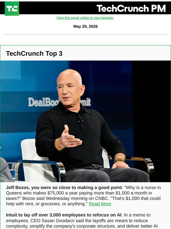 Jeff Bezos, you were so close to making a good point