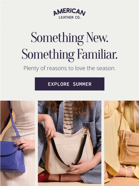 New, new, new for Summer