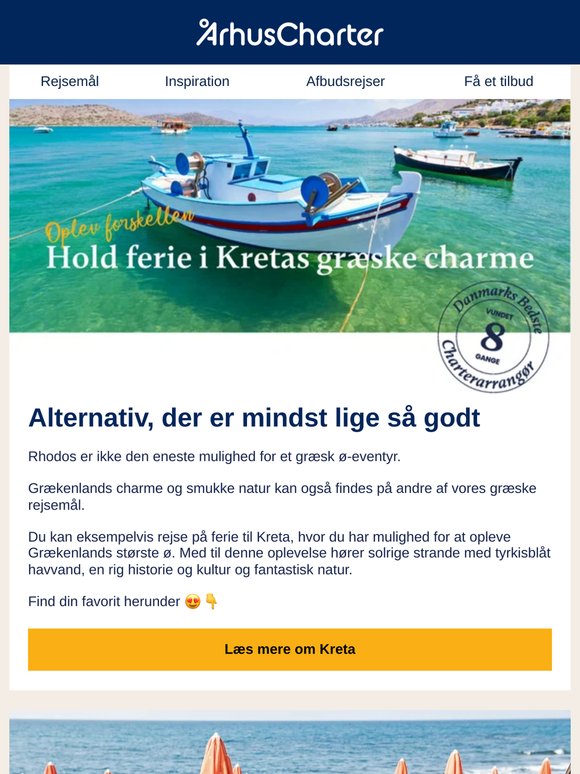 Rhodos' bedste alternativer er...
