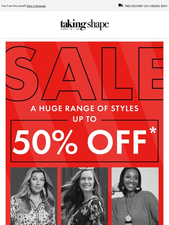 300+ New Lines Added to Sale – Up to 50% Off