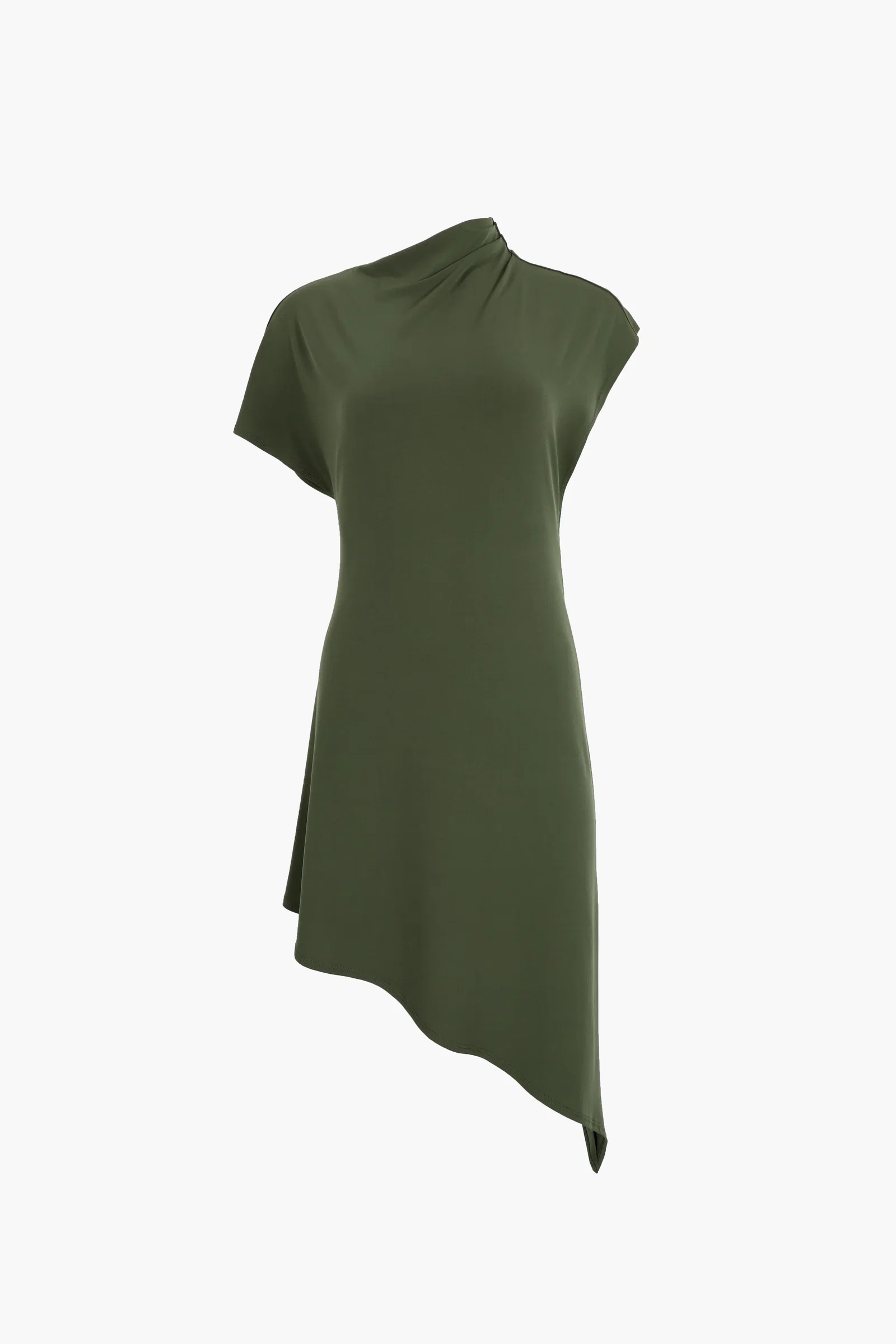 Image of SONAR DRESS IN OLIVE