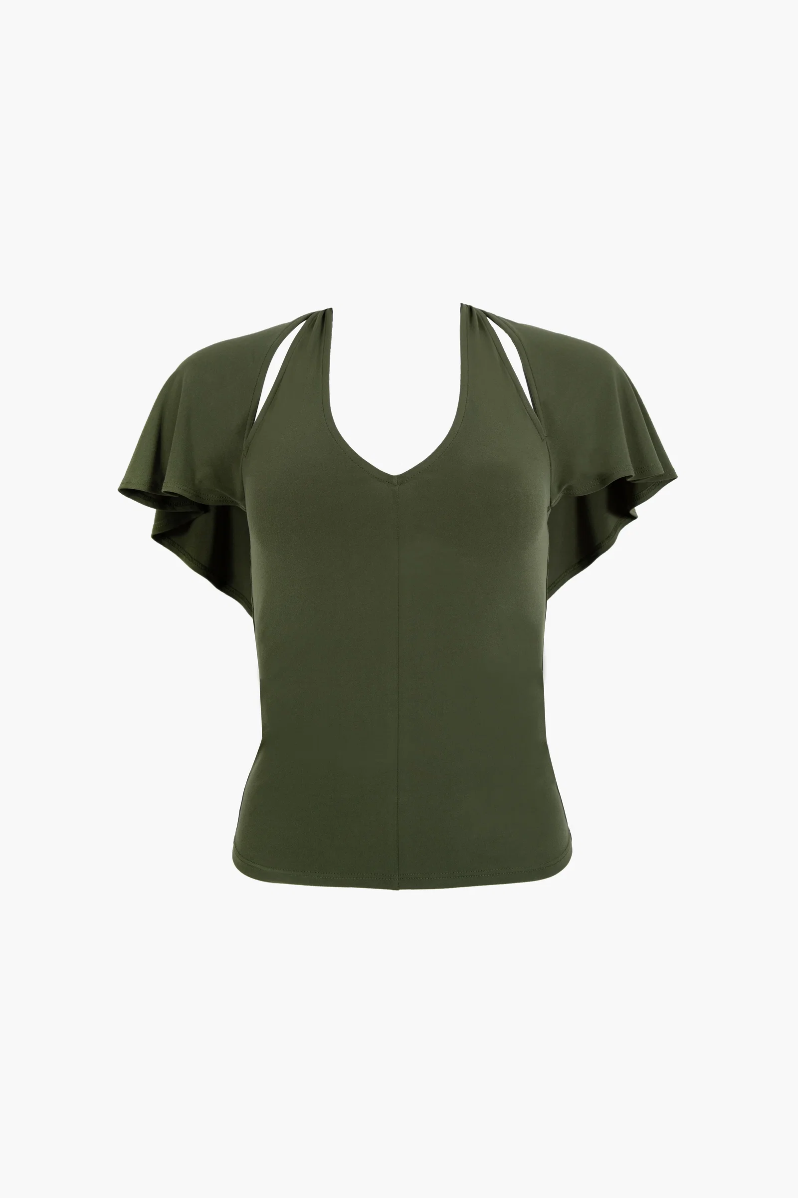 Image of BELLINI TOP IN OLIVE