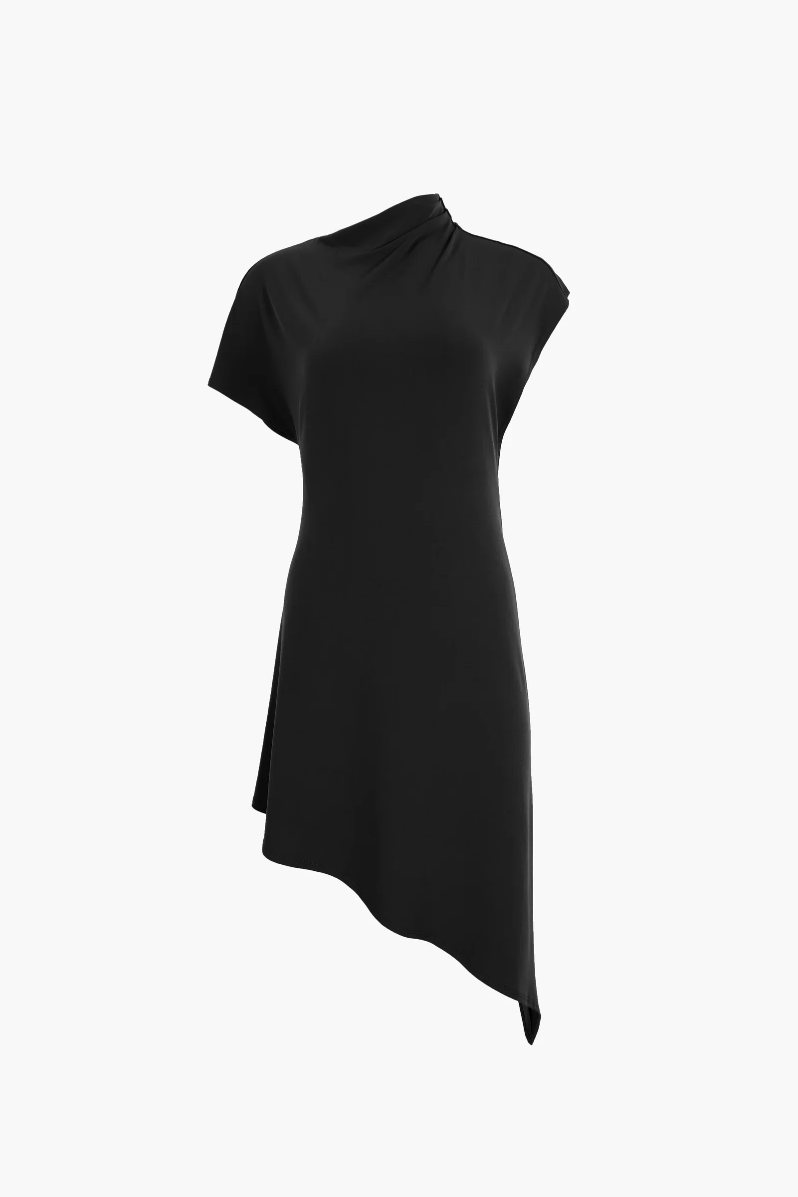 Image of SONAR DRESS IN BLACK