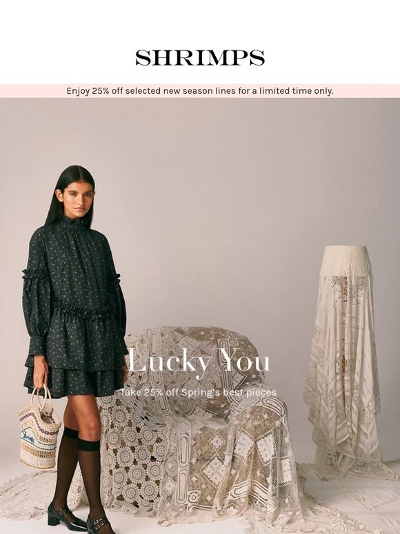 Lucky You | Take 25% Off