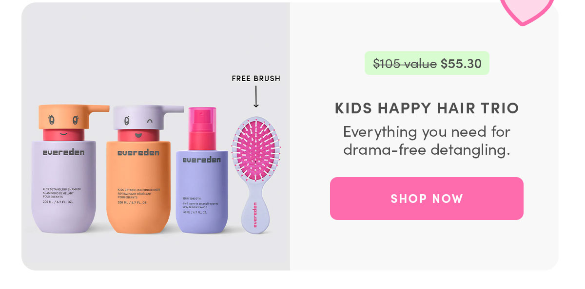 Kids Happy Hair Trio 