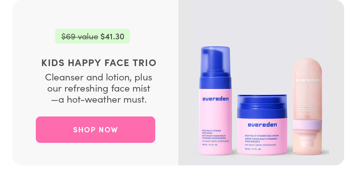 Kids Happy Face Trio