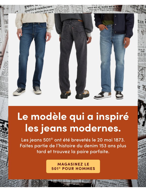 Magasinez le 501® pour hommes