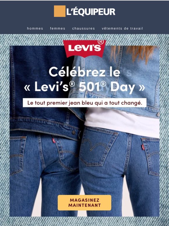 Joyeux « Levi's® 501® Day »👖