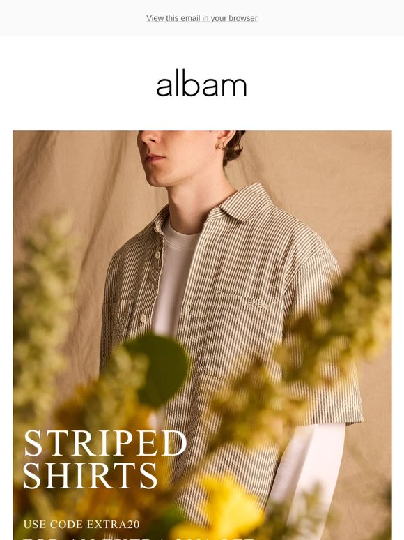 Striped Shirts | Extra 20% Off