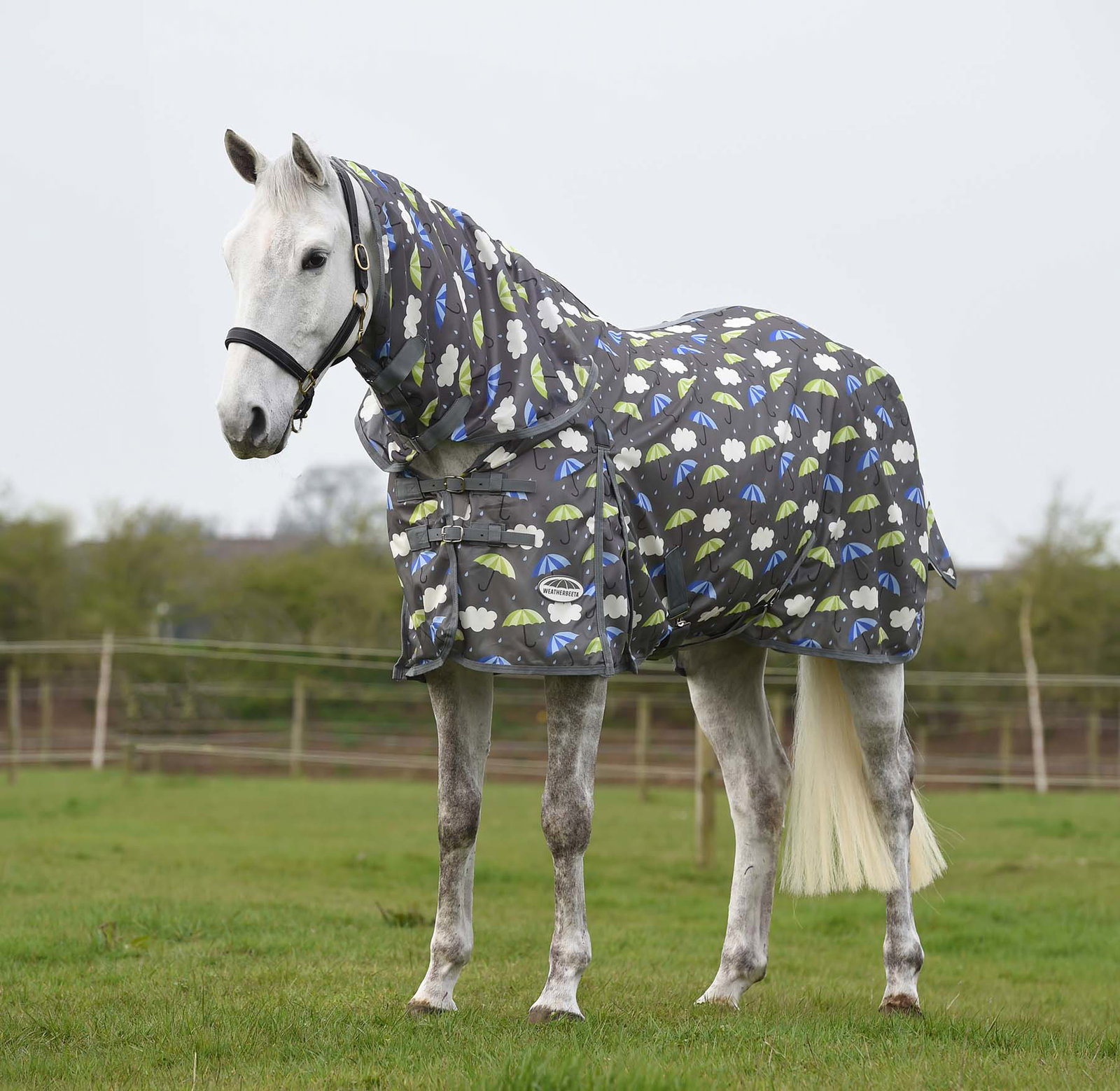 WeatherBeeta ComFiTec Essential Mesh II Fly Sheet with Combo Neck - Breathable Mesh Horse Sheet for Summer & UV Protection