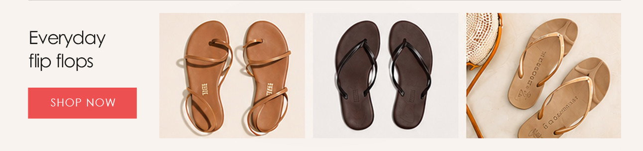 Everyday flip flops