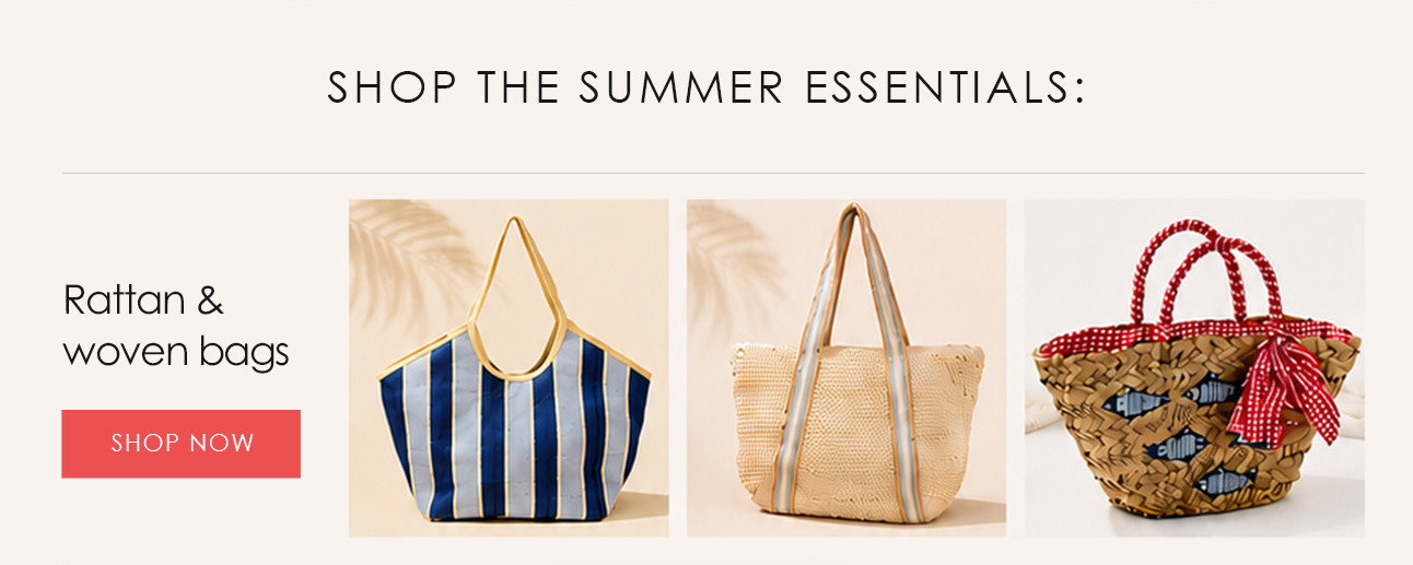 Rattan & woven bags