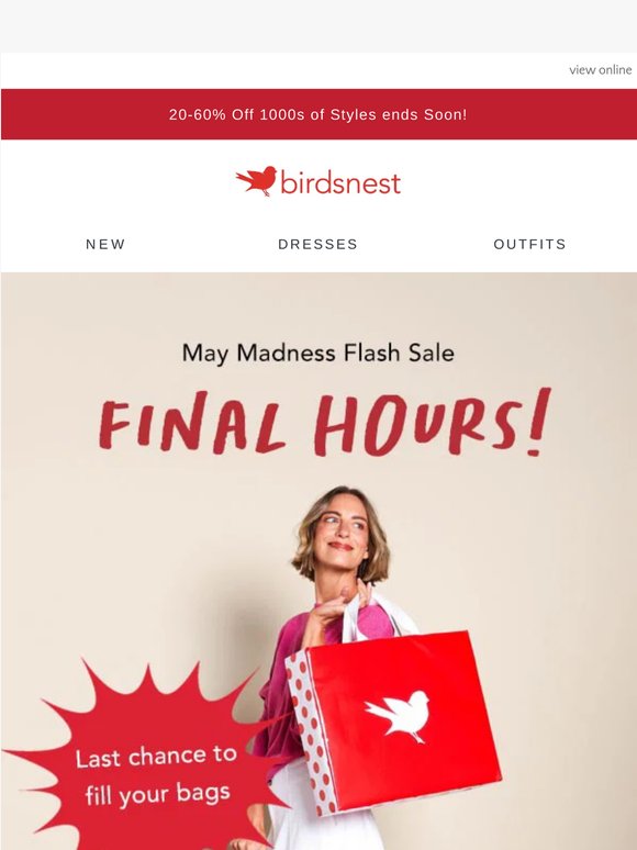 May Madnesss Flash Sale Ending Soon! 😱