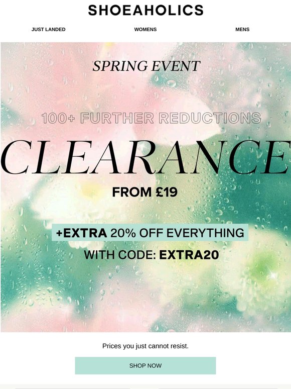 100+ Clearance Further Reductions