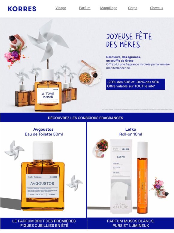💐Des parfums portés par le vent pour la Fête des Mères ! 💐