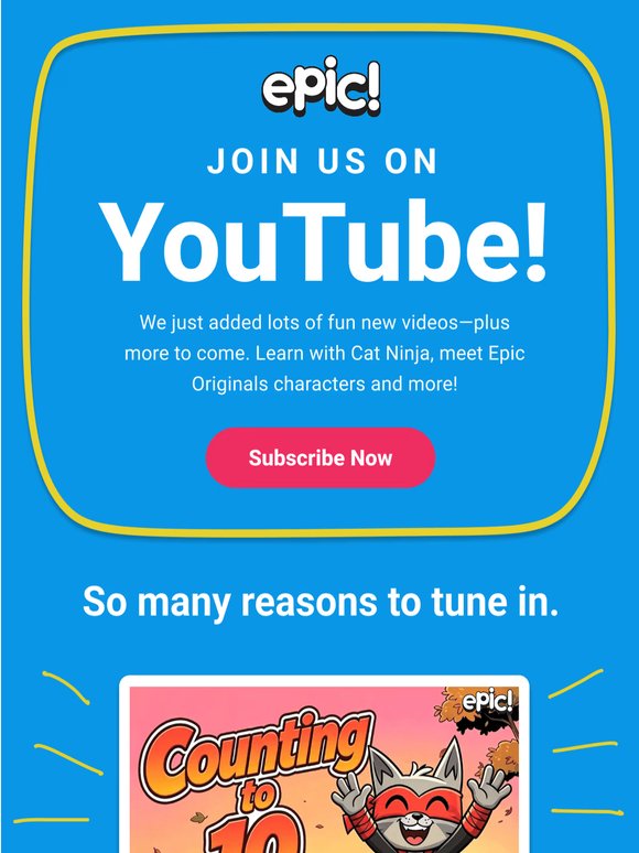 We’re trying something new on YouTube. 👀