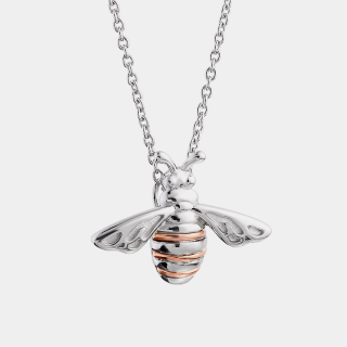 Nature's Wonder Sterling Silver Honey Bee Pendant
