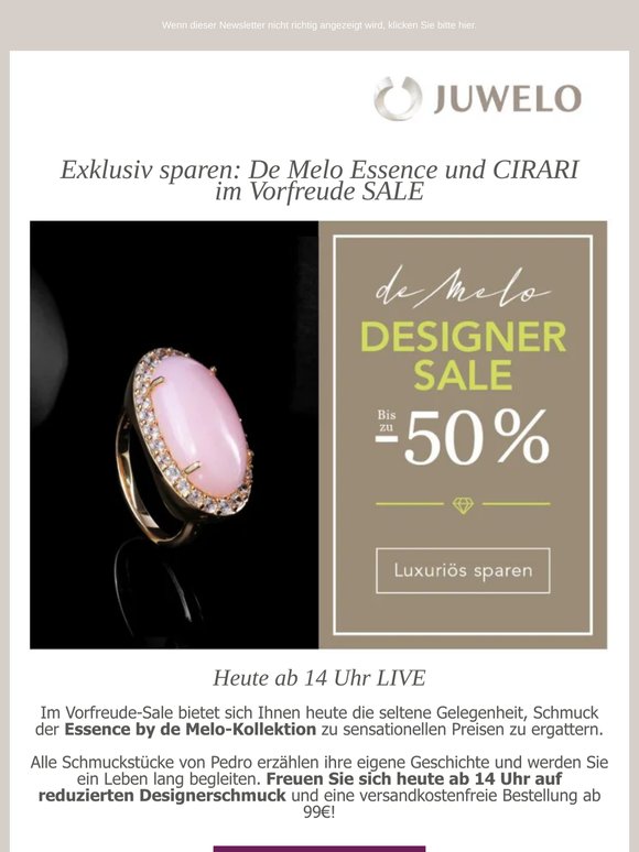 Echte Luxus-Highlights im VORFREUDE SALE