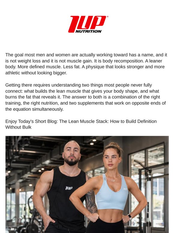 The Lean Muscle Stack: How to Build Definition Without Bulk