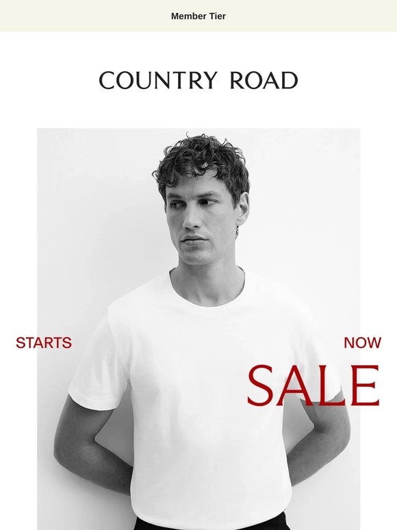 Ready —? Sale has Arrived.
