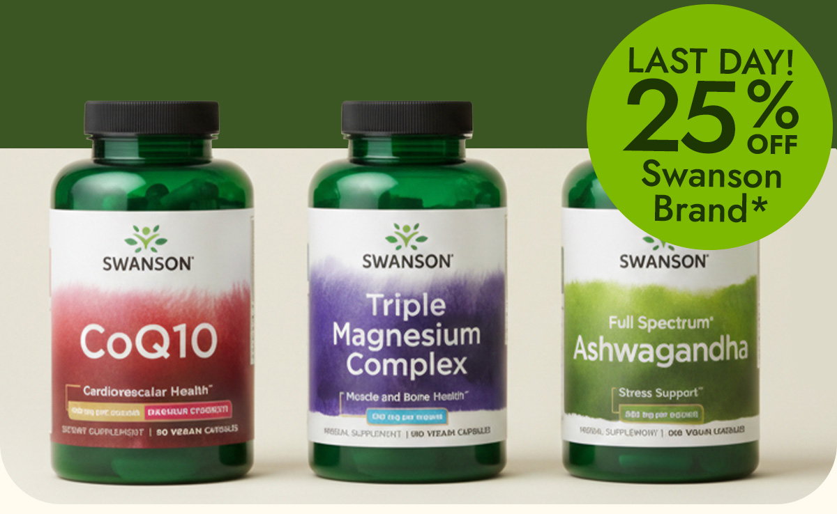 25% off Swanson Brand