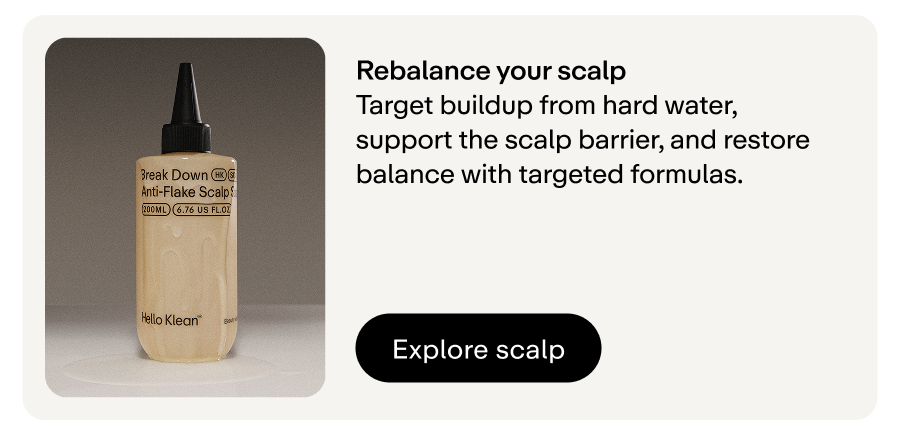 Rebalance your scalp