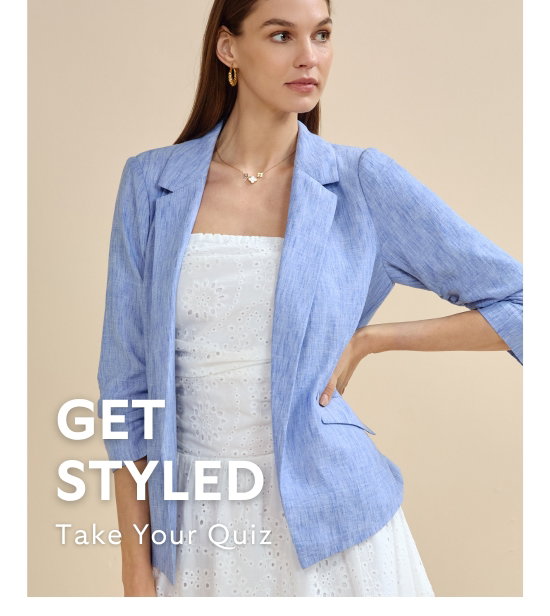 Get styled - Take Your Quiz