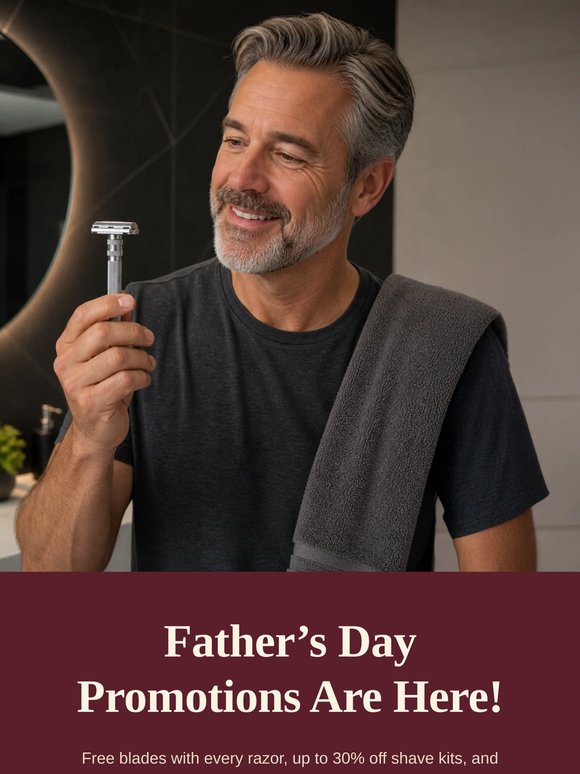 Up to 30% OFF. Father's Day Deals. 🎁
