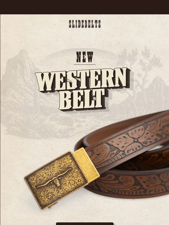 Saddle up! NEW Western Belt 🤠