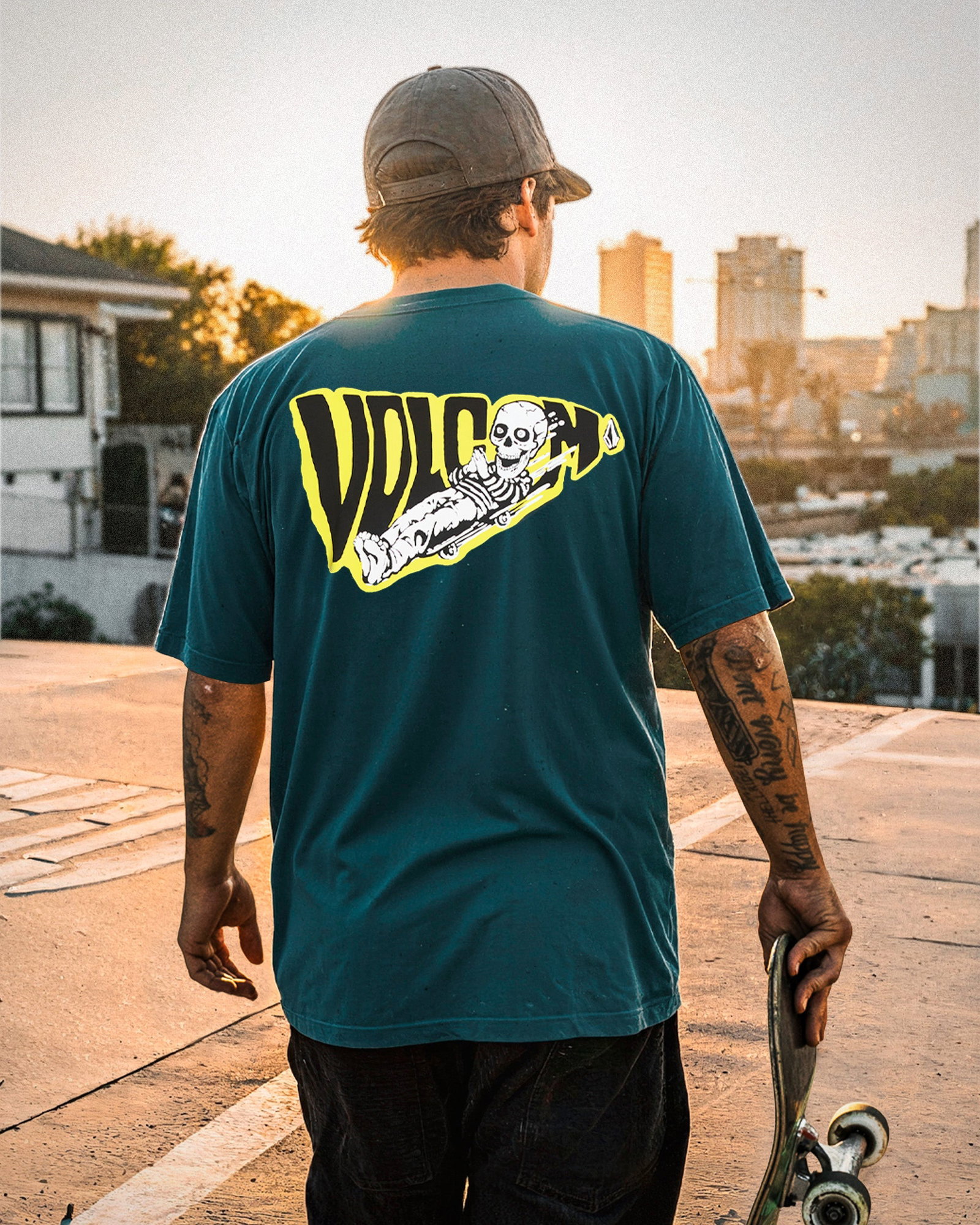 Image of T-shirt Alix Coffin - Rifle Green