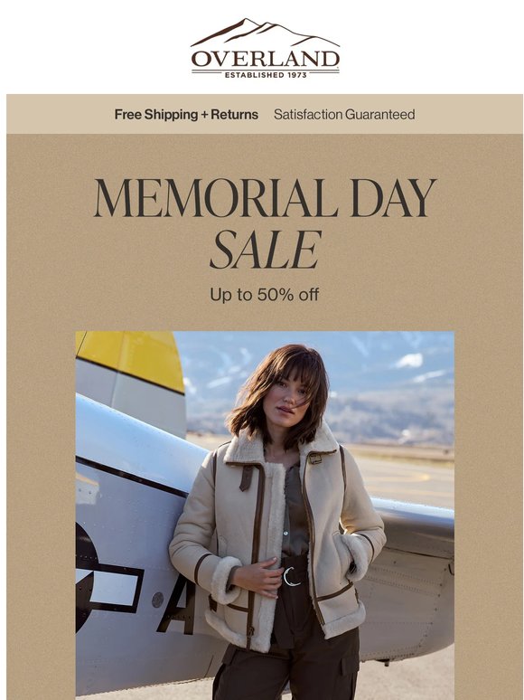 Memorial Day Sale