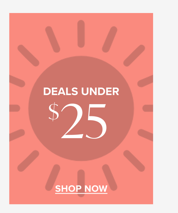 Deals under $25