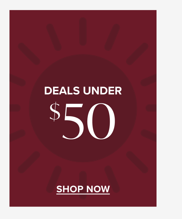 Deals under $50