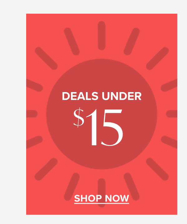 Deals under $15