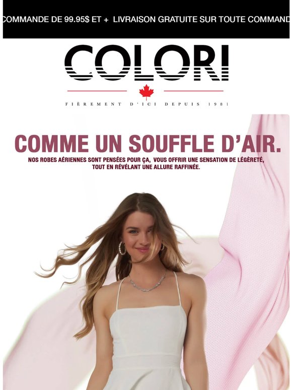 👗 La légèreté, portée.