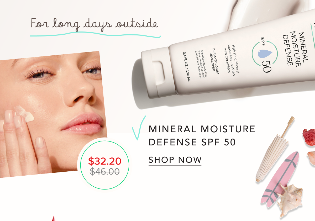 Mineral Moisture Defense SPF 50