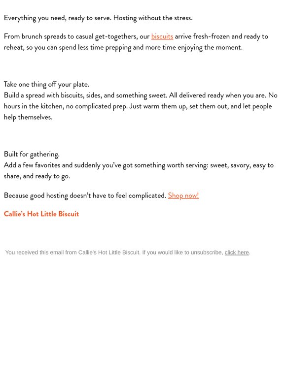 Make hosting easy (let us handle the hard part)