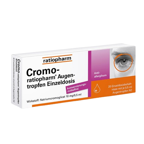 Cromo-ratiopharm Augentropfen Einzeldosis*