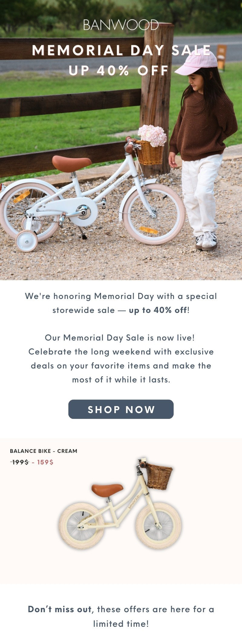Memorial Day Sale