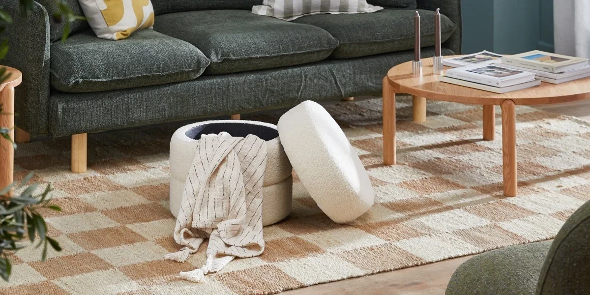 Cosy Teddy Storage Ottoman