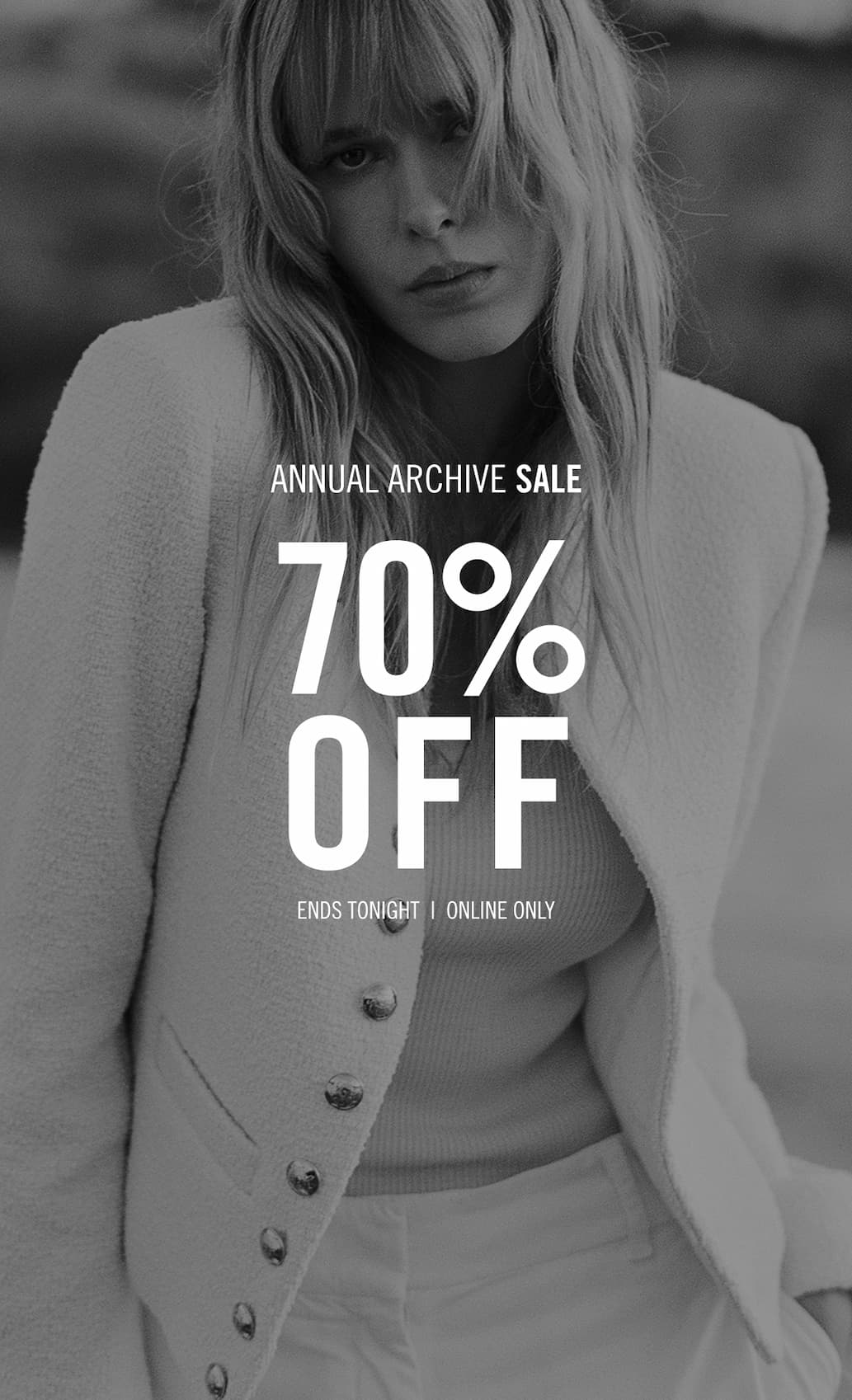 ARCHIVE SALE LAUNCH