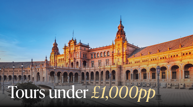 Tours under £1,000pp