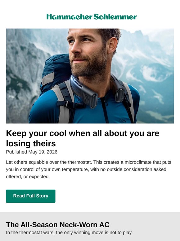 Save 25% on personal climate control