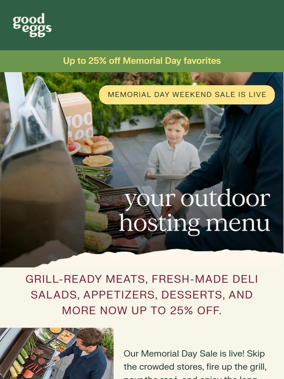 Memorial Day favorites now up to 25% off 🔥