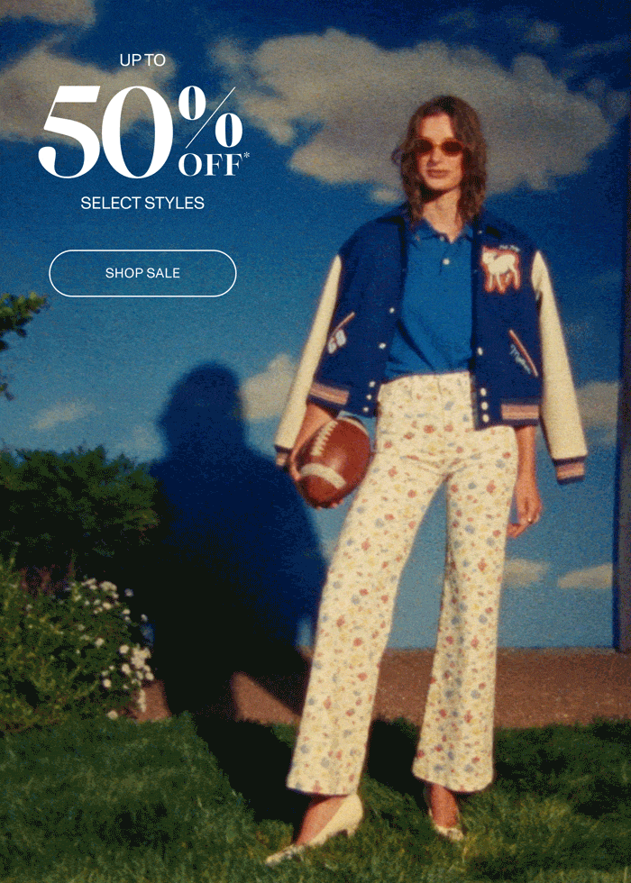 Up To 50% Off Select Styles - SHOP SALE