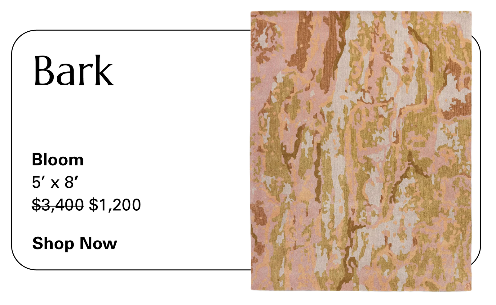 Bark Bloom 5' x 8'